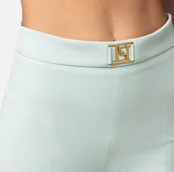 Elisabetta Franchi Pantaloni E Shorts^Pantalone Dritto In Crepe Stretch