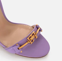 Elisabetta Franchi Sandali^Sandali In Pelle Con Morsetto