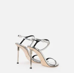 Elisabetta Franchi Sandali^Sandali In Pelle Metallizzata
