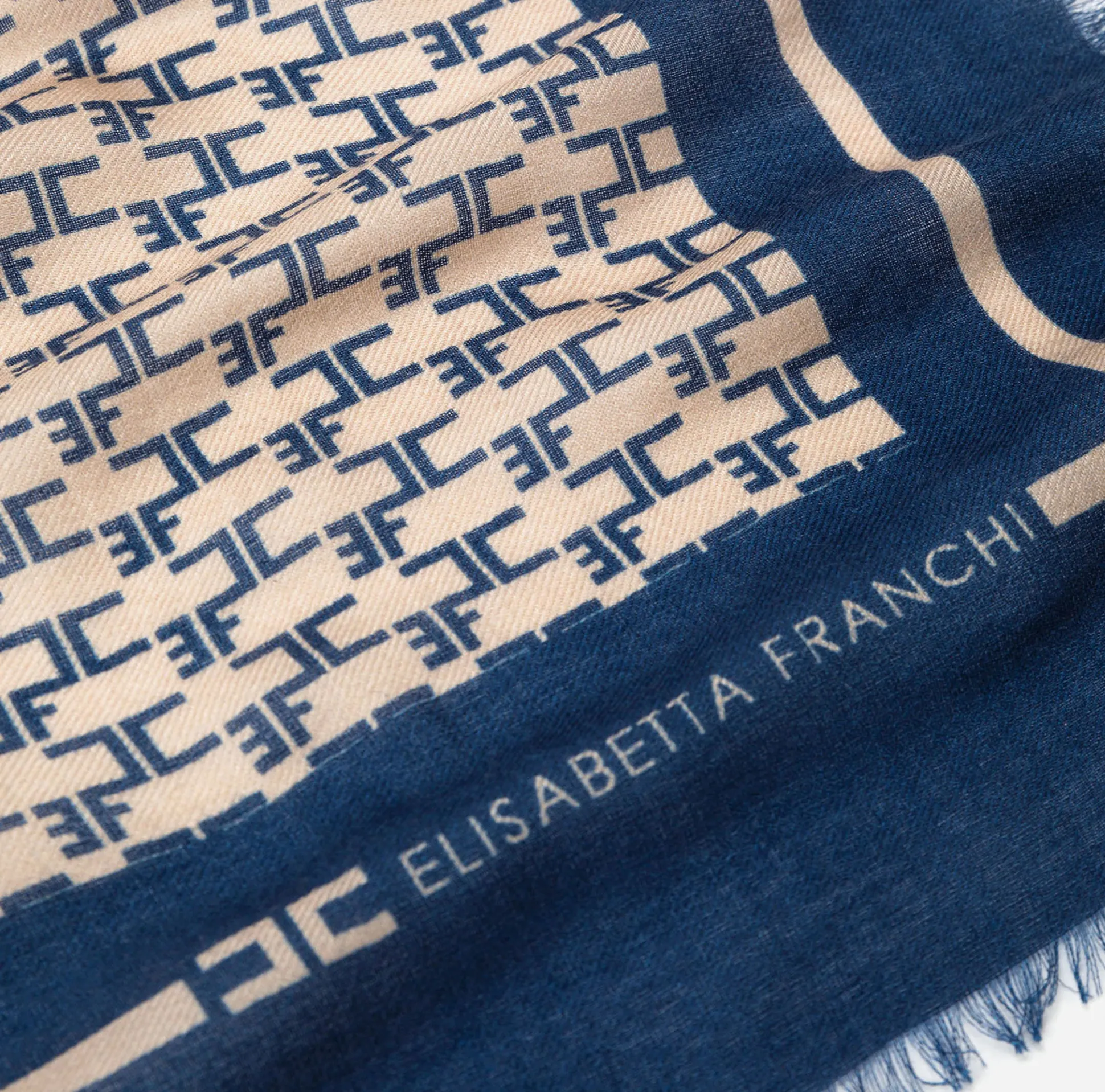 Elisabetta Franchi Mostra Tutti^Sciarpa Monogram