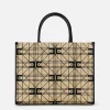 Elisabetta Franchi Borse A Mano^Shopper Grande In Rafia