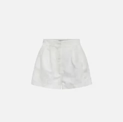 Elisabetta Franchi Pantaloni E Shorts^Shorts In Raso Jacquard Con Pinces
