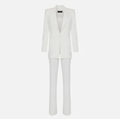 Elisabetta Franchi Tute^Tailleur Giacca E Pantalone In Crepe