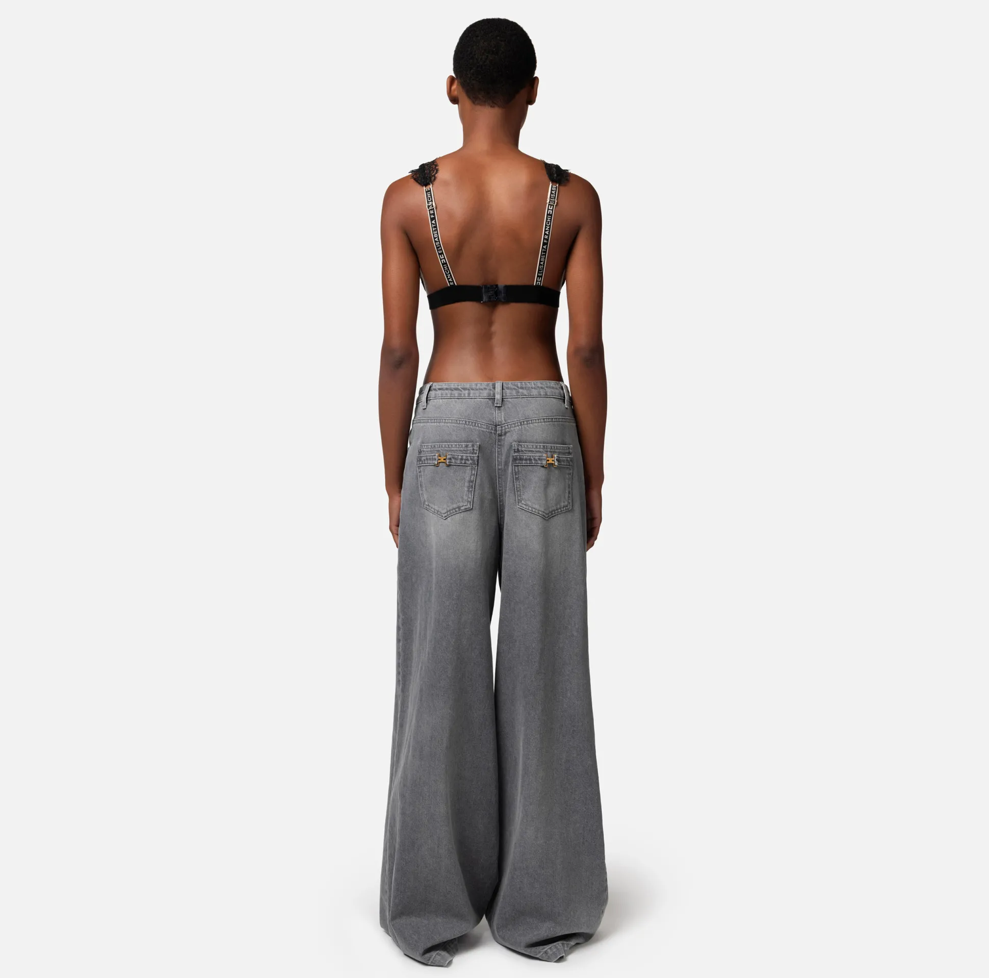 Elisabetta Franchi Top, T-Shirt & Body^Top Reggiseno In Pizzo