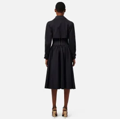 Elisabetta Franchi Giacche & Trench^Trench In Cotone Linea A Redingote