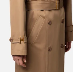 Elisabetta Franchi Giacche & Trench^Trench Over In Cotone