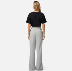 Elisabetta Franchi Top, T-Shirt & Body^T-Shirt In Jersey Stampa Logo Flock