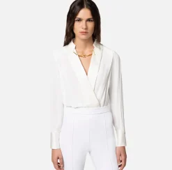 Elisabetta Franchi Tute^Tuta Combinata In Crepe E Viscosa
