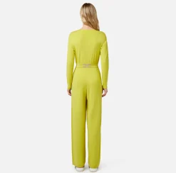 Elisabetta Franchi Tute^Tuta In Cotone Con Bande Logate