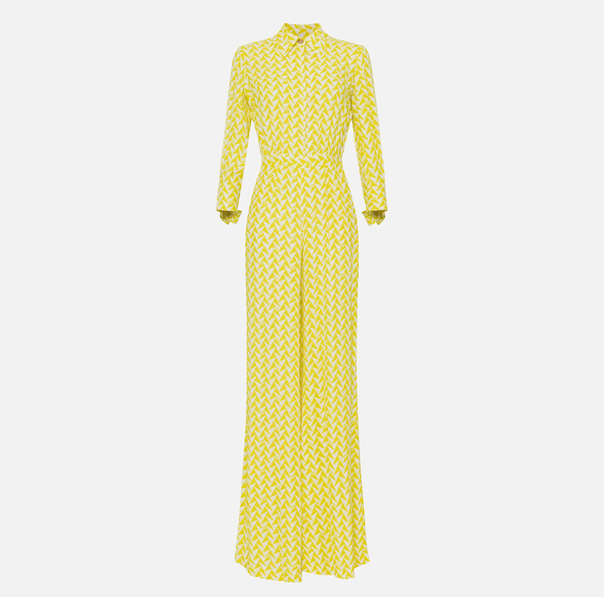 Elisabetta Franchi Tute^Tuta In Georgette Di Viscosa Stampata